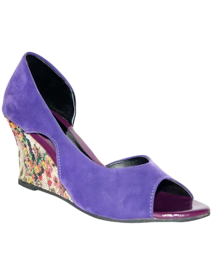 Fiorella Purple Peep Toes Fiorella Purple Peep Toes